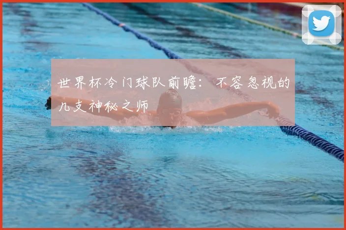 世界杯冷门球队前瞻：不容忽视的几支神秘之师
